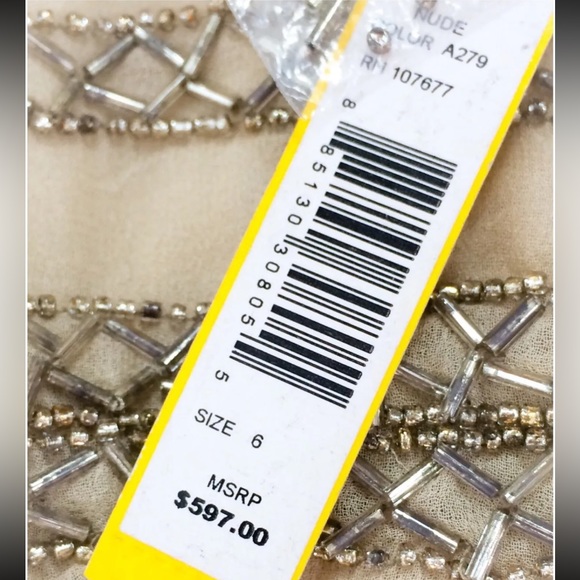 NWT ALICE & OLIVIA Beaded Cocktail Party Dress - Picture 10 of 11